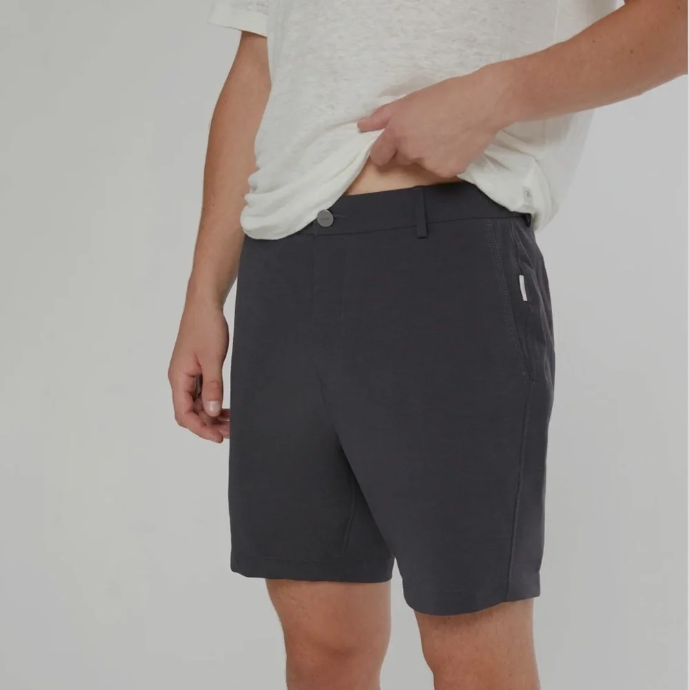 Onia 4-way Stretch Versatility Shorts 34 Quiet Luxury Water Resistant  Preppy